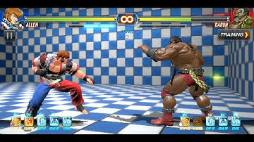 FIGHTING EX LAYER -α (by Arika Corporation) - action game for android - gameplay.