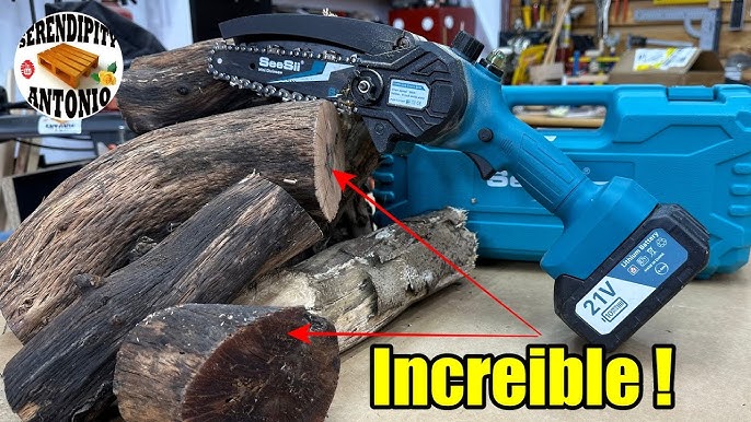 iDOO Mini Chainsaw Cordless