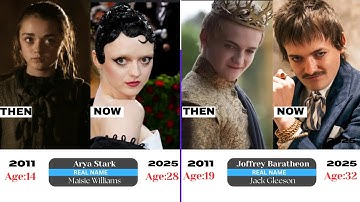 Game of Thrones Actors Then and Now 2025