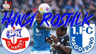 Vorentscheidung im Abstiegskampf ?!  |Hansa Rostock-1.FC Magdeburg 2. Bundesliga | HANSA ROSTALK 🔵⚪🔴