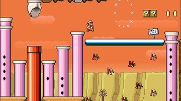 Super Mario Bros. X (SMBX) Custom Level - Concert Canyon