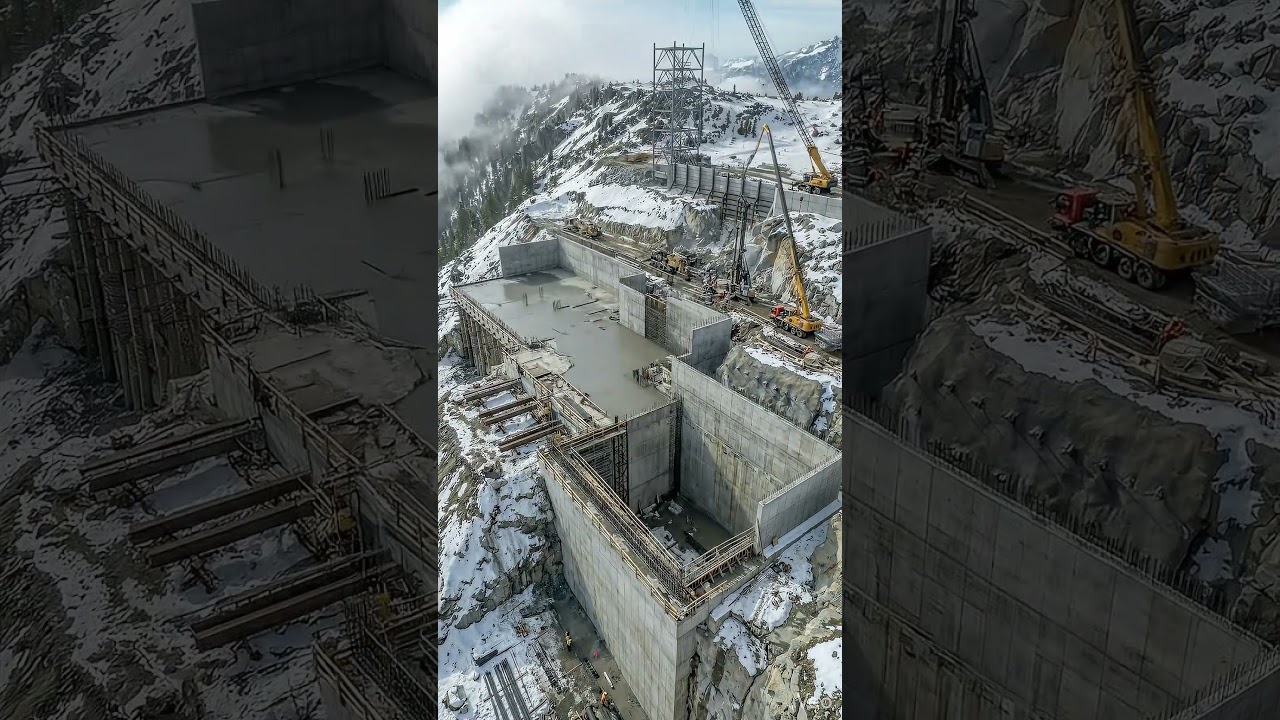 Building a Mountain Avalanche Control Center | Full Construction Time-Lapse