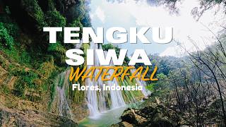 1 Hour Tengku Siwa Waterfall Sounds — Flores, Indonesia | Deep Sleep, Study & Relaxation ASMR 🌊