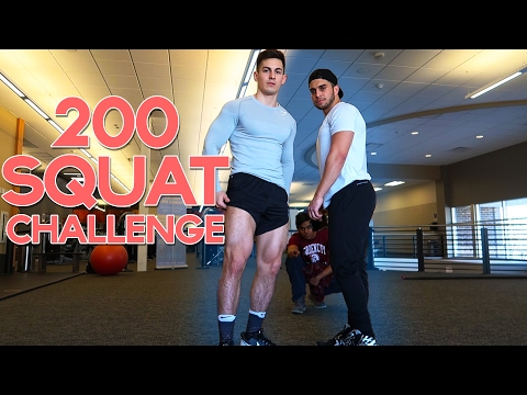 200 SQUAT CHALLENGE!