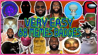 Roblox -  How to get ALL Badges 68 in Find The Sunshines