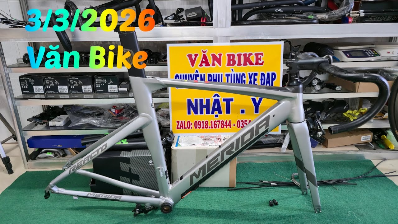 Sườn MERiDA Peacto 700c.size  50cm 0918167844.