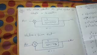 Stability check of the system stable and unstable with examples in hindi solution for control system