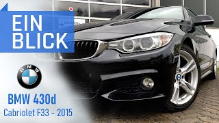 BMW F33 430d (2015) - Diesel und Cabrio, wie passt das zusammen? Test & Review