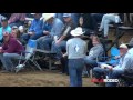 Tom Duvall at Duvall's Steer Wrestling Jackpot
