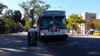 Bx1, Bx2 and Bx28 bus action at Grand Concourse/East Kingsbridge Road