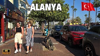 Alanya City Center Harbour Walking Tour Turkey 2025 | Alanya Promenade Antalya Türkiye [4K HDR]