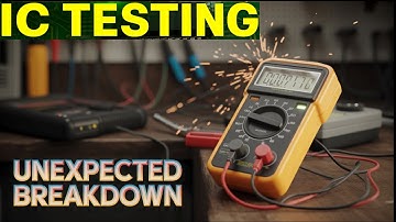 Shocking Moment 😱 Multimeter BROKE in Part 2 about Testing ICs
