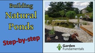 Building a Natural Pond, Step-by-Step [plus tips for making any pond look more natural]