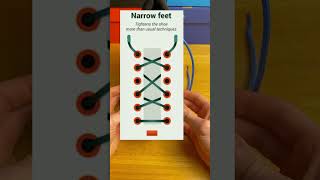 How To Tie Shoe Laces If You Have Narrow Feet 