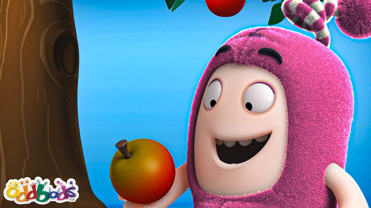 🍎 Newt's Apple 🍎 | Baby Oddbods | Funny Comedy Cartoon Episodes for Kids