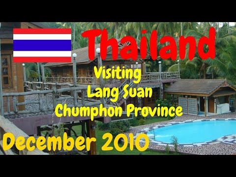 Visiting Lang Suan - Chumphon Province - Thailand - December 2010 - JR IN ASIA