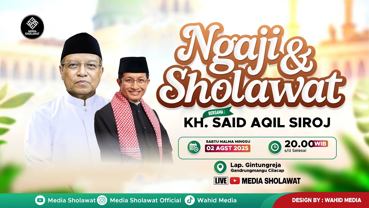 🔴  LIVE NGAJI BERSAMA KH. SAIQ AQIL SIRAJ DI GINTUNGREJA GANDRUNGMANGU 2025