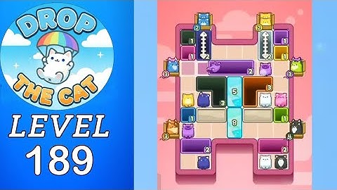 Drop The Cat Level 189 Walkthrough