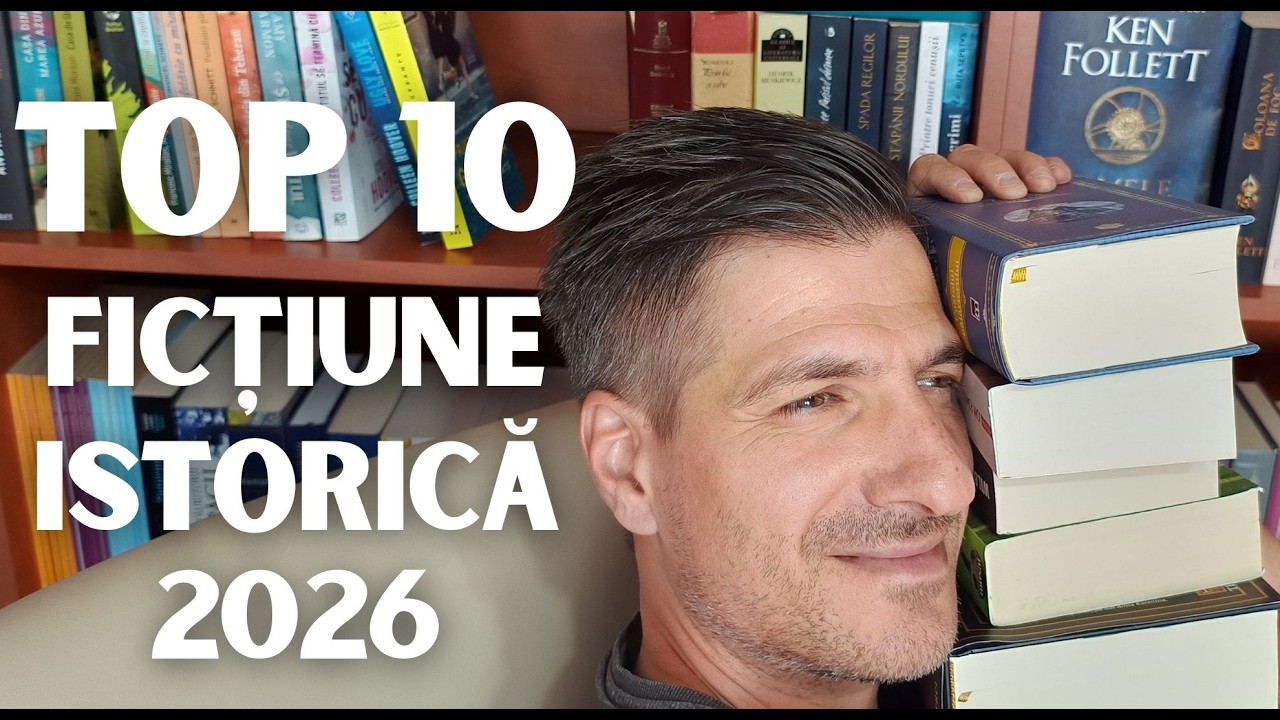 10 Cele mai bune cărți de ficțiune istorică citite📚Top 10 Cărți ficțiune istorică feb.2026