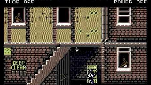 RoboCop Europe C64 COMMODORE 64 HYPERSPIN NOT MINE VIDEOS COMMODORE 64