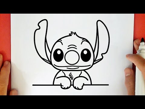 COMO DESENHAR O STITCH