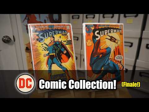 A Look Inside My Comic Book Collection | DC Comics, Finale!