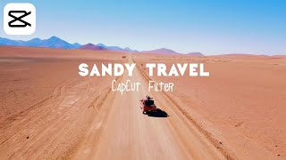 Sandy Travel CapCut Filter | desert capcut editing tutorial screenshot 3