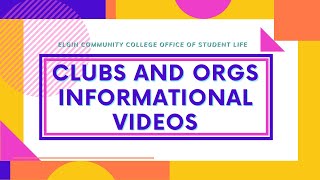 ECC Club Recruitment Videos 2