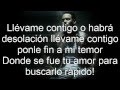 Romeo Santos Llevame contigo Lyrics