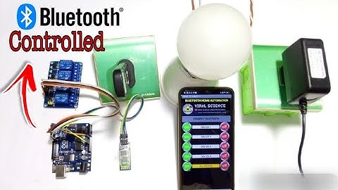 How to Make Bluetooth Based Home Automation using Arduino uno