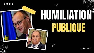 Lavrov Met Merz À Nu Devant Lensemble De La Presse Internationale