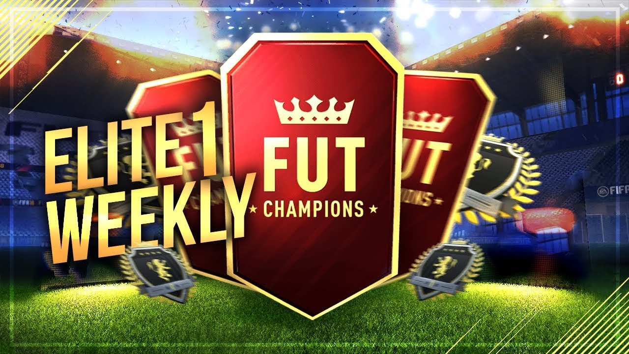 My Elite 1 Rewards! FIFA 18 Weekend League! HUGE PACK OPENING!