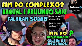 🤔Bagual e Paulinho Falaram O Motivo de Sair do Complexo FULANO twittou | Arlequina Reagindo GTA RP