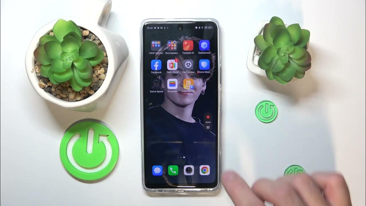 Как записать видео с экрана на tecno pova 5 pro - Запись экрана на ...