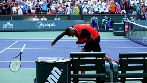 Indian Wells 2022: Nick Kyrgios Almost Hits A Ball Boy With His Racquet After QF Loss to Rafa Nadal. - DayDayNews