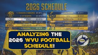 WVU Football Schedule REVEALED! | 2026 West Virginia Mountaineers Schedule Breakdown