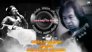 CHRISYE Ft WALJINAH SEMUSIM BASS BOOSTED INDONESIA [ atalim official ]