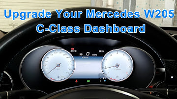 Upgrade your Mercedes NTG5.0 W205/C X253/GLC Class Mechanical Instrument Cluster
