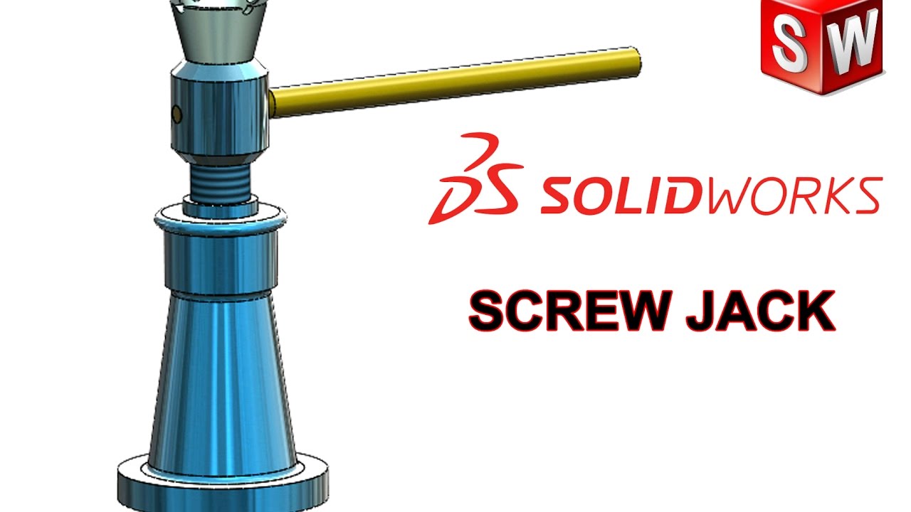 screw jack solidworks file download