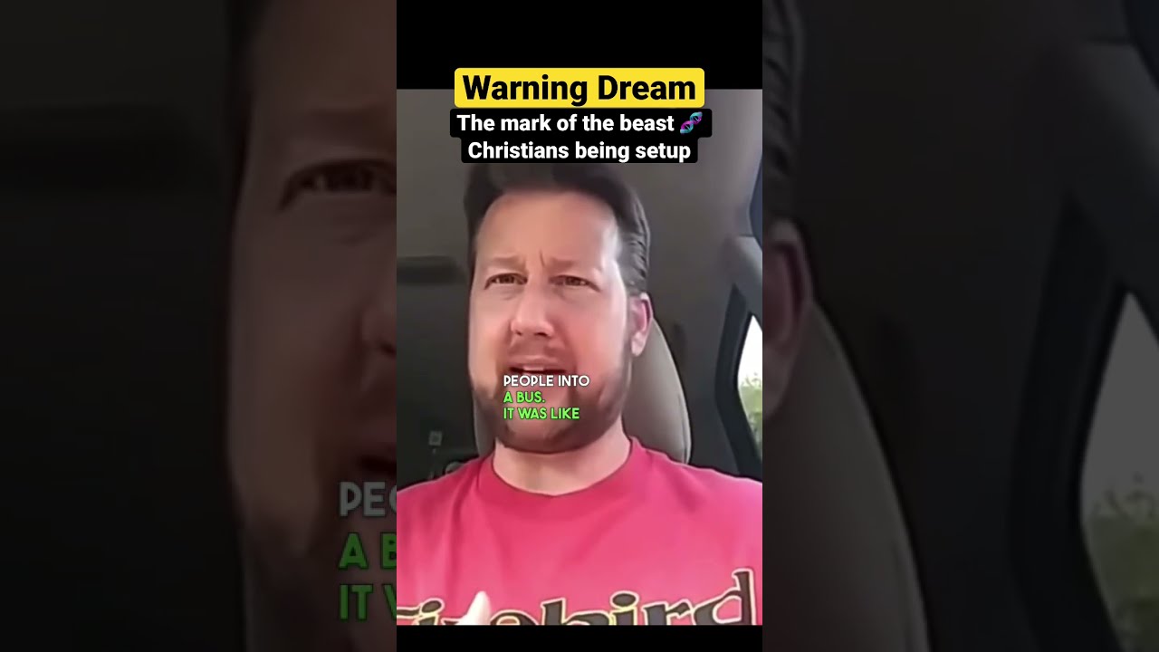 Warning Dream The Mark Of Beast Rapture Is Soon 