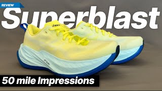 Asics Superblast - Rethinking the “super shoe”