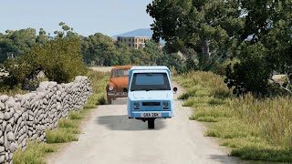 Scenes from Mr. Bean Episode 1 in BeamNG.Drive