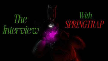 Prisma 3d "The interview with springtrap remake"/ animation test