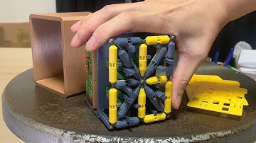 機械式16セグメント表示器を作ってみた【Mechanical 16 segment display】