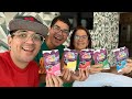 COLOCAMOS TODAS AS CORES DE AÇÚCAR COLORIDO NA MÁQUINA DE ALGODÃO DOCE! - Família Velhote