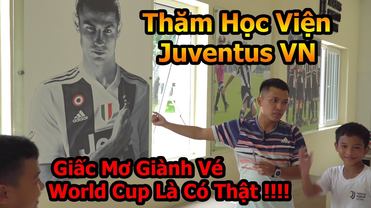 mua bóng đá ở hà nội New Đỗ Kim Phúc đi thăm học viện bóng đá Juventus Việt Nam với những Ronaldo Nhí và giấc mơ World Cup