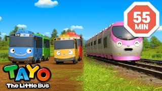 Tayo English Episode | Genie and the Little Buses run together! | Titipo Titipo | Tayo Episode Club