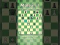 Spot the Checkmate in 1 Move 🧠 #27 #chess #puzzle #shorts