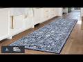 Hallway Runner 2x5 Printed Vintage Floral Washable Kitchen Runner Rug Non Slip Runners
