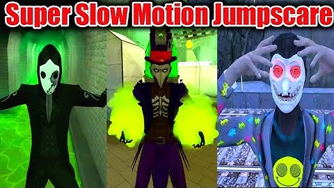 All New Jumpscare In Super Slow Motion Speed - Smiling X Corp 2 New Update V1.6.3